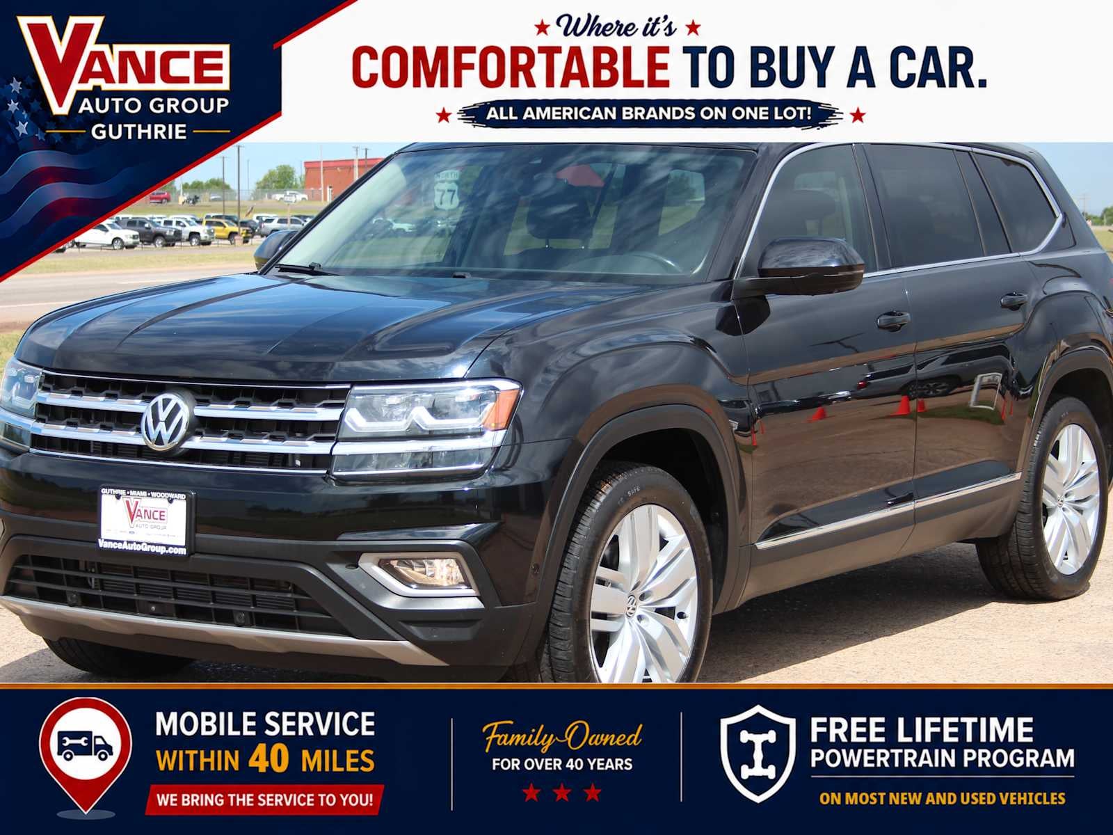 2019 Volkswagen Atlas 3.6L V6 SEL Premium