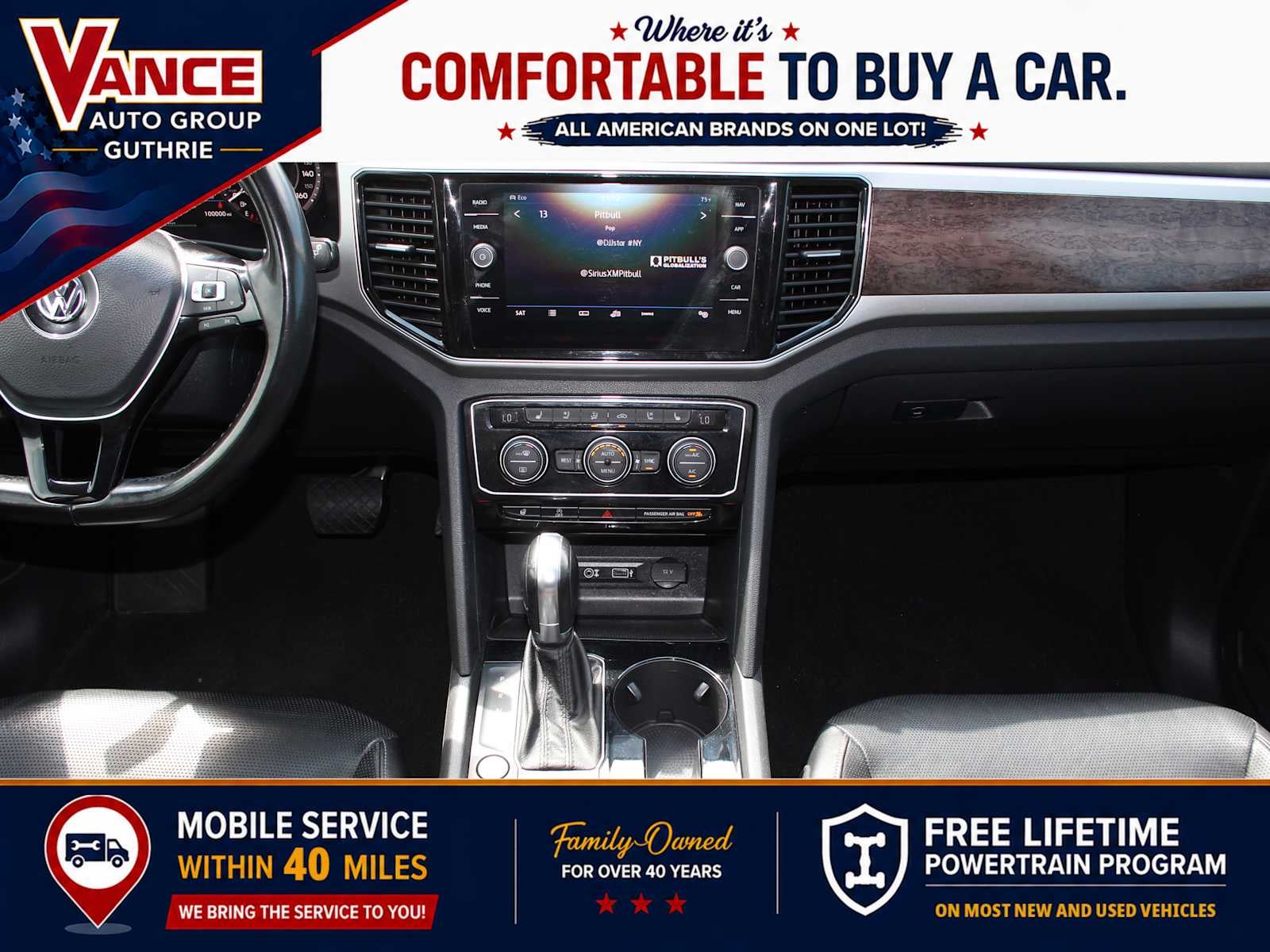 2019 Volkswagen Atlas 3.6L V6 SEL Premium
