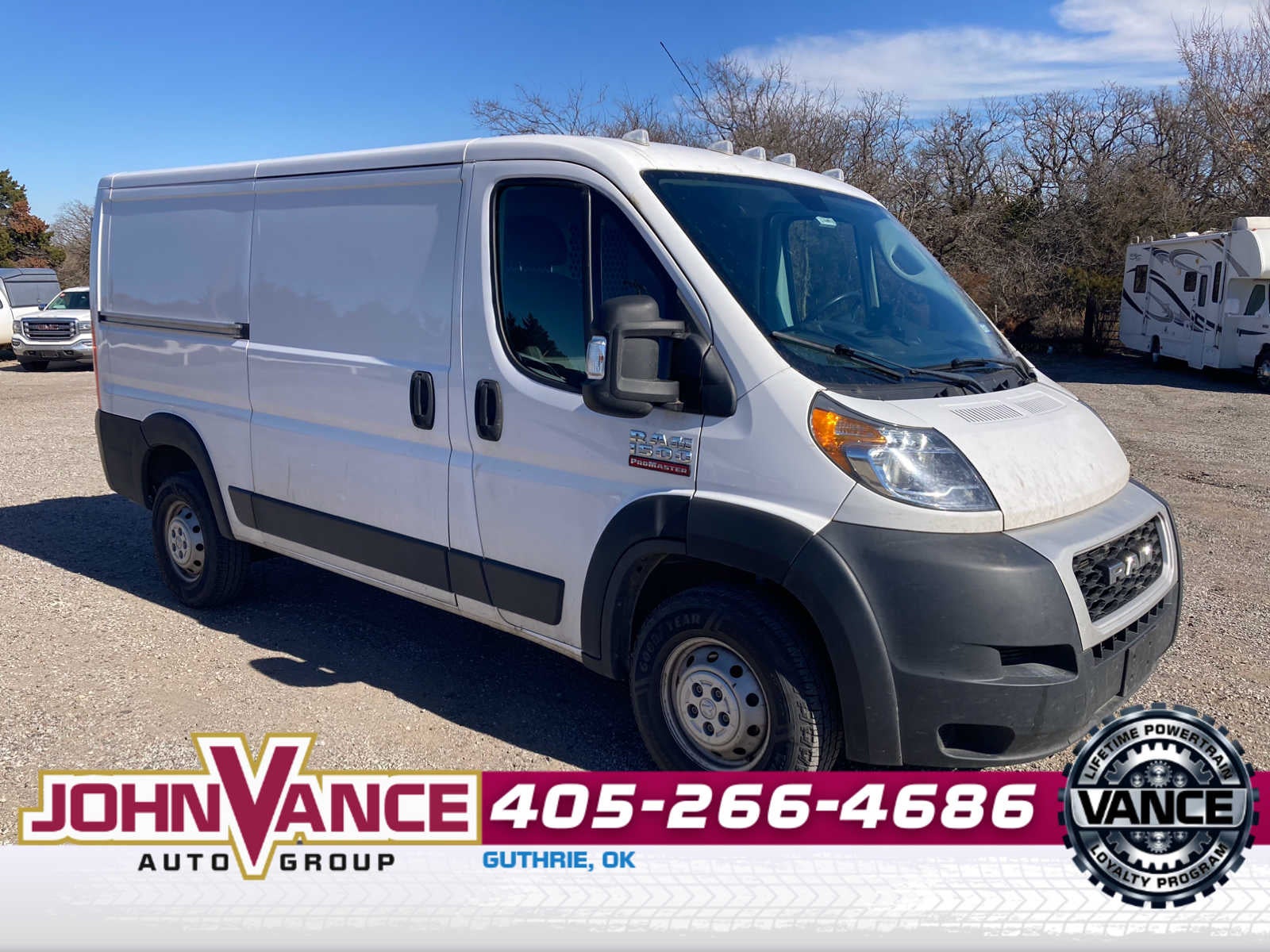 2019 RAM ProMaster Cargo Van 1500 Low Roof 136" WB