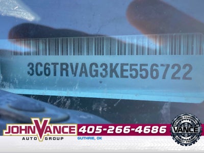 2019 RAM ProMaster Cargo Van 1500 Low Roof 136" WB