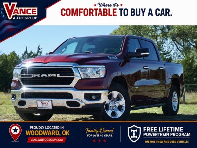 2020 RAM Ram 1500 Big Horn Crew Cab 4x4 5'7' Box