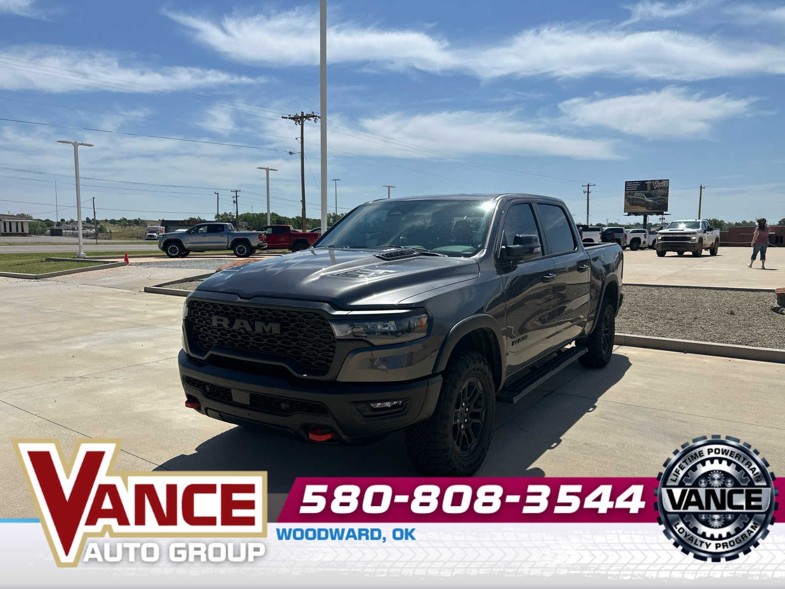 2025 RAM Ram 1500 Rebel Crew Cab 4x4 5'7' Box