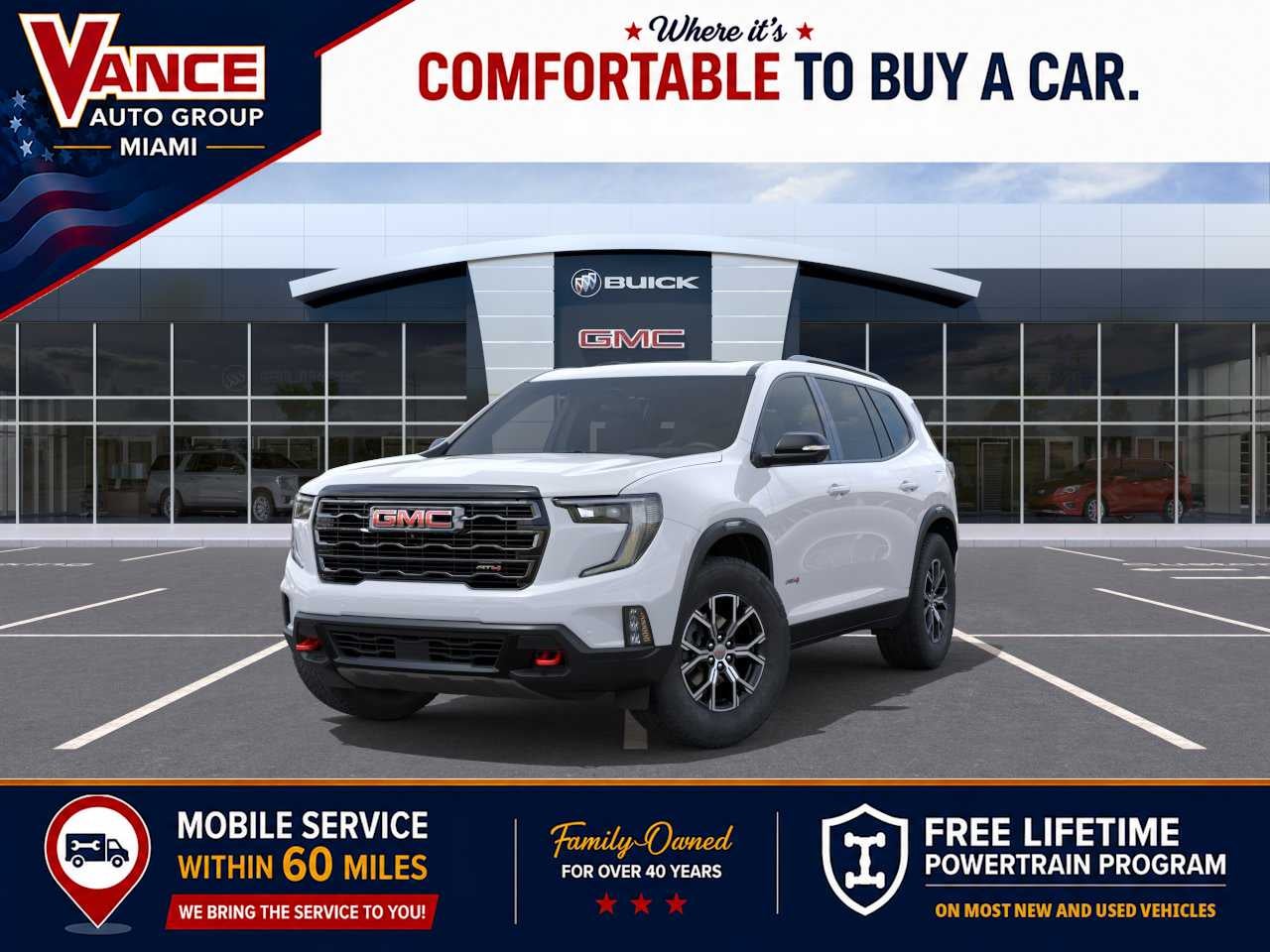 2026 GMC Acadia AT4