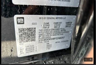 2023 Chevrolet Silverado 1500 LT