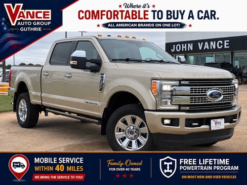 2017 Ford Super Duty F-350 SRW Pickup Platinum
