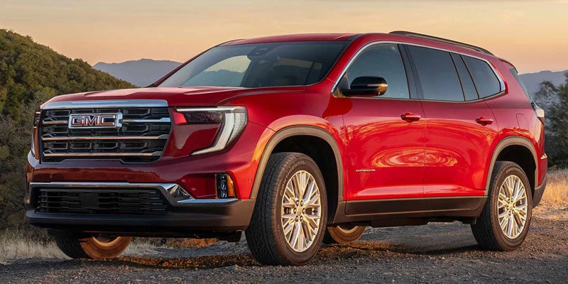 2026 GMC Acadia exterior front view